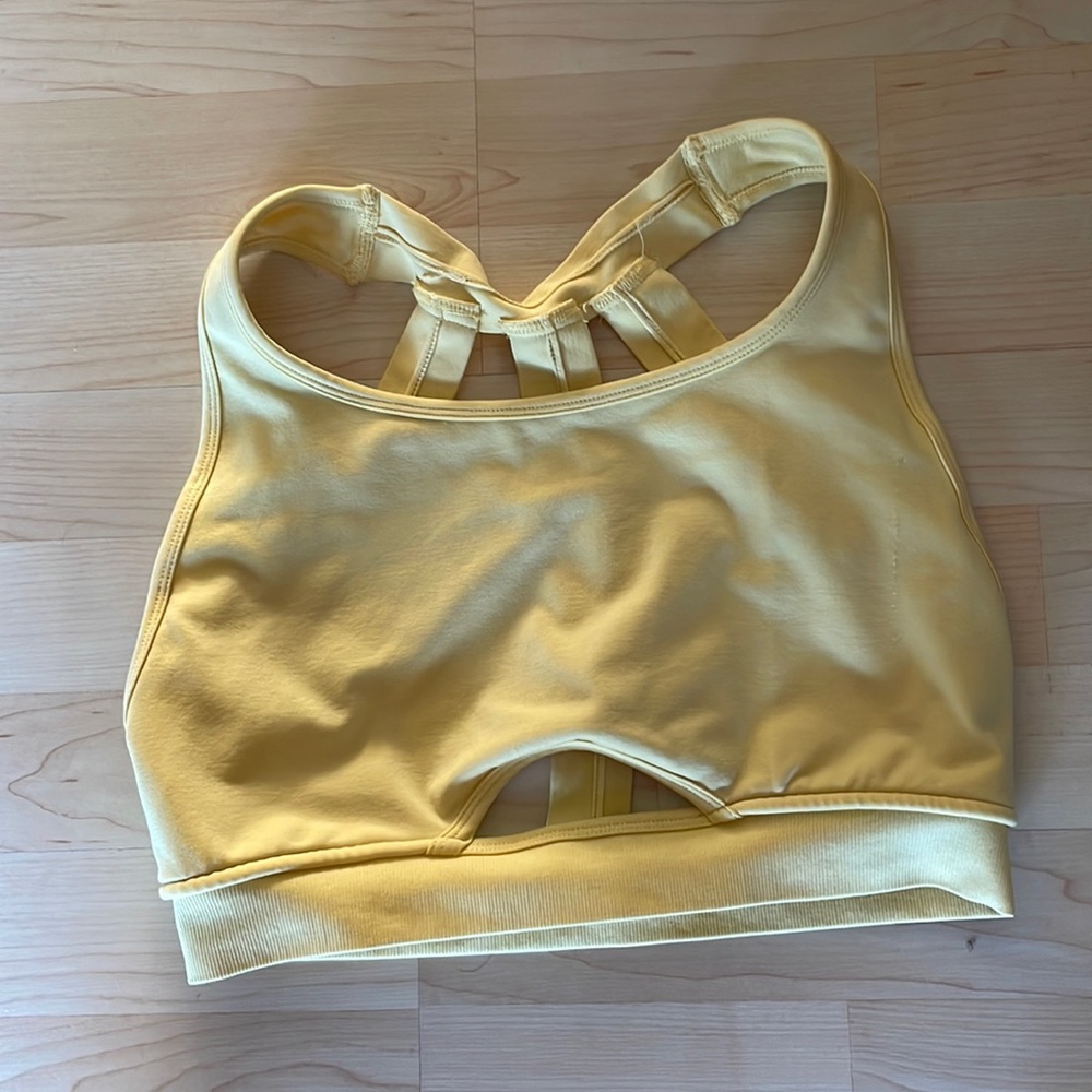 Alphalete Trinity Bra - Lemonade